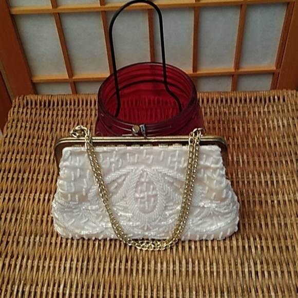 Vintage Beaded Purse 1960's - Picture 2 of 12